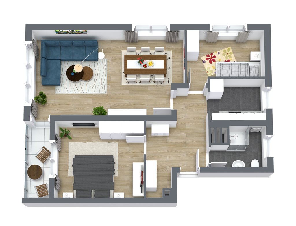 GLOBALVERKAUF – Vollmodernisiertes 13 Parteienhaus KfW 55 in Niedernhausen – TOP VERMIETET – TOP RENDITE