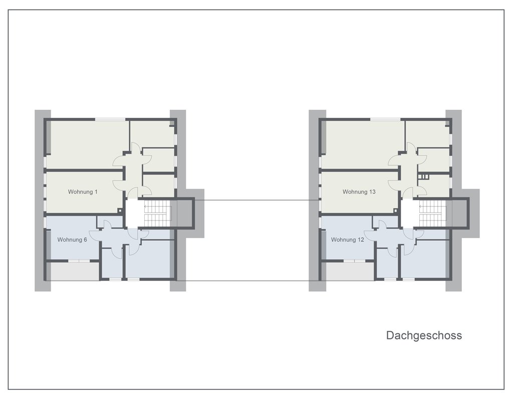 13 PARTEIENHAUS - alle Einheiten neu vermietet - Vollmodernisiert KfW 55 – Kreditübernahme möglich