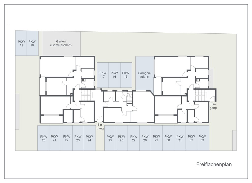 Freiflächenplan