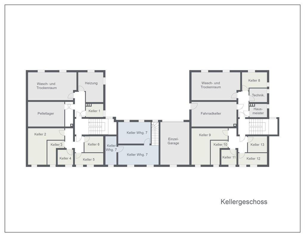 Grundriss Kellergeschoss