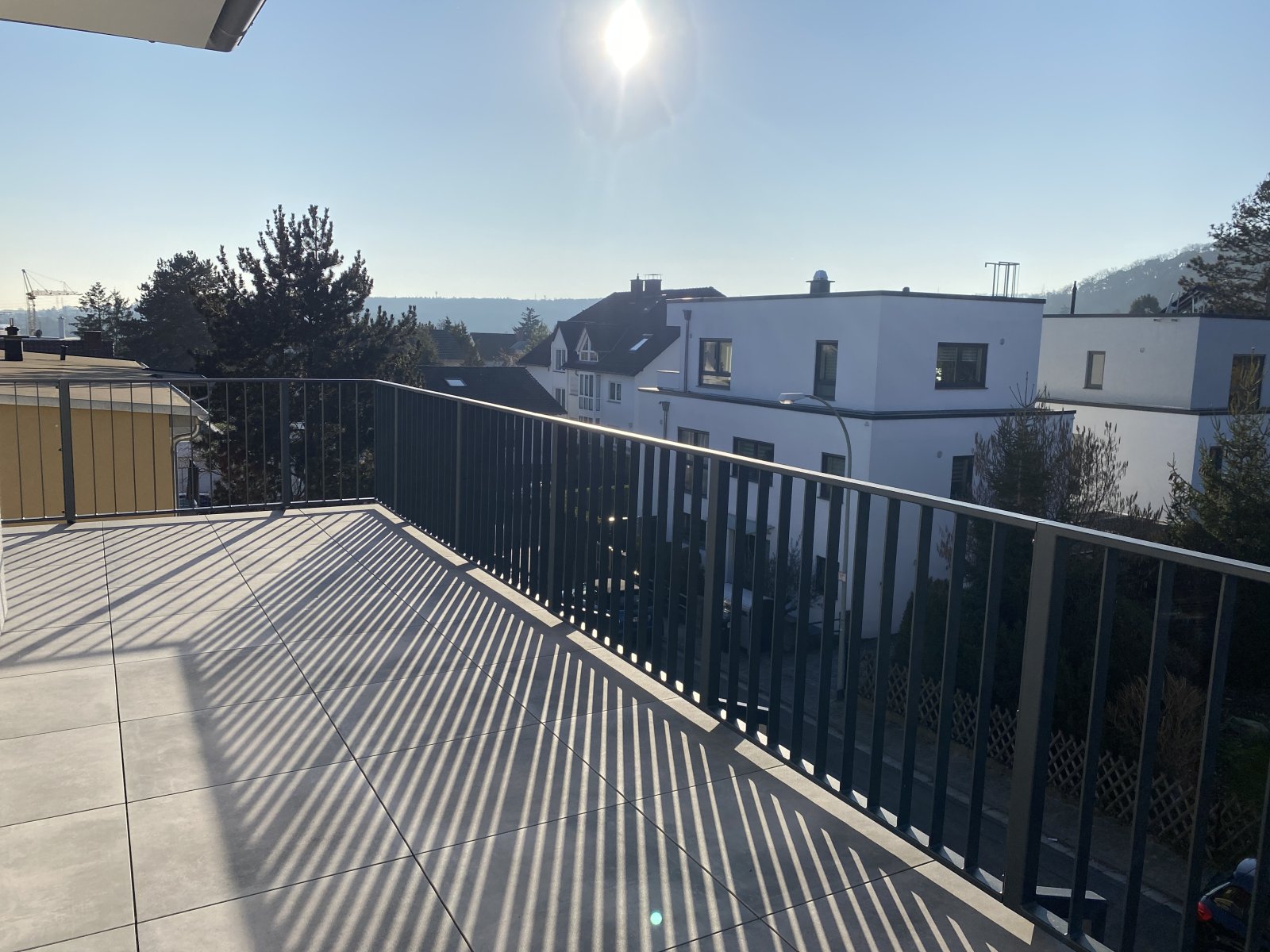 Dachterrasse Richtung Kapellenberg
