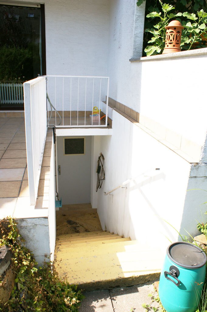 Gartentreppe zu Keller Gartentreppe zu Keller
