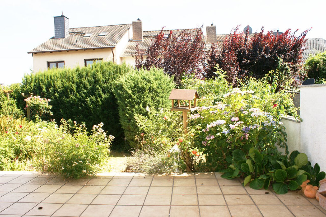 Blick in den Garten Blick in den Garten