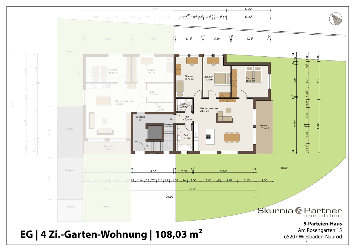 Neubau Wohnung Wiesbaden Naurod Erstbezug Garten Eigentumswohnung kaufen